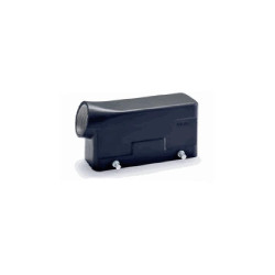 Capot 24B, Aluminium moulé sous pression, acier inoxydable, IP67, Sortie horizontale, M32